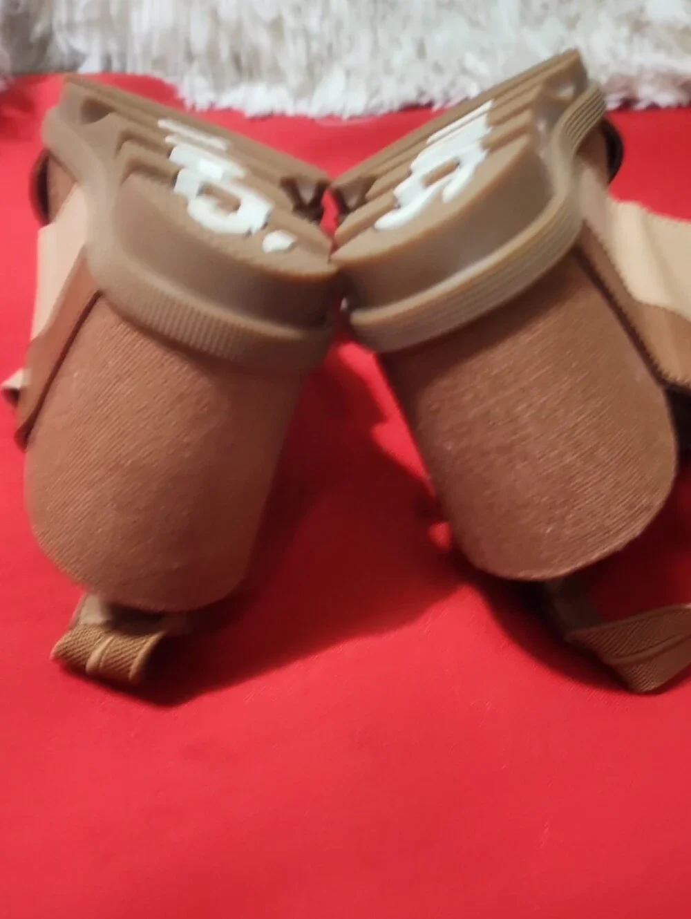 Sorel Women's Joanie II Slingback Brown & Beige Elastic Slingback Wedge Sandals